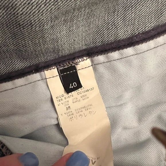 Alexander McQueen denim dress. - Picture 6 of 9